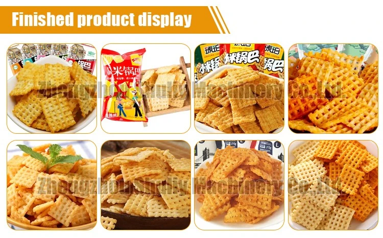 rice crust production line