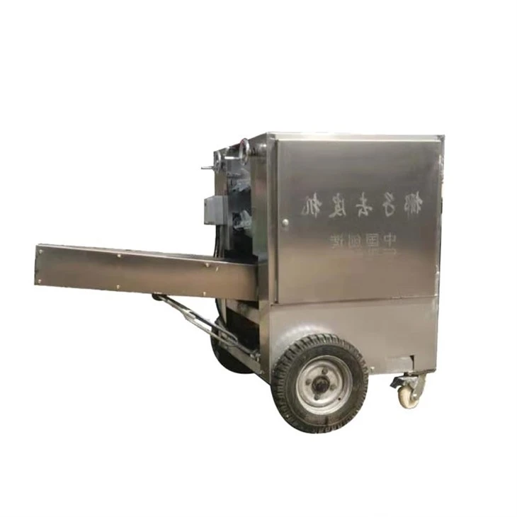 Automatic Coconut Deshelling Machine