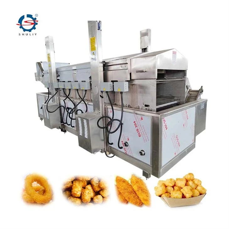 continuous frying machine