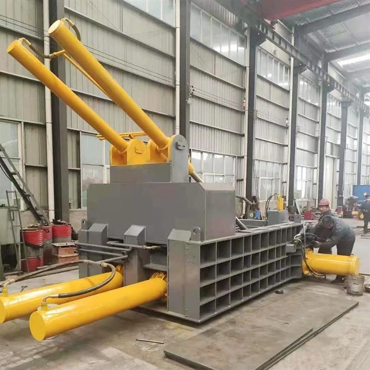 hydraulic scrap baling press machine2