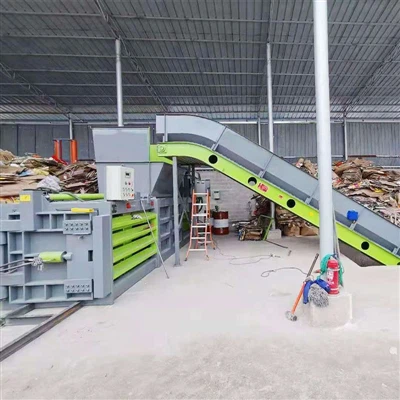 Heavy Duty Horizontal Baler | High Capacity Waste Paper &...