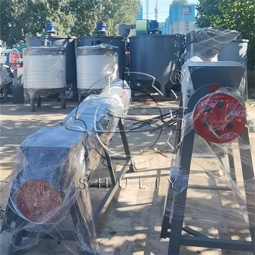 500 Kg/h PET Hot-washing Line Shipped To Nigeria