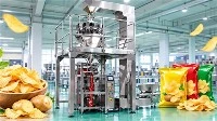 Potato Chip Packaging Machine Test | Automatic Small Bag ...