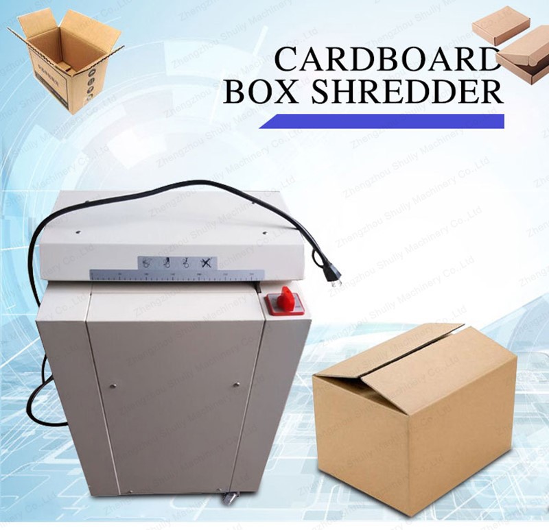 Corrugated board shredder machine Corrugated board shredder machine