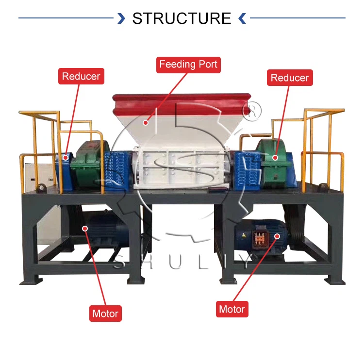 waste scrap shredder waste scrap shredder