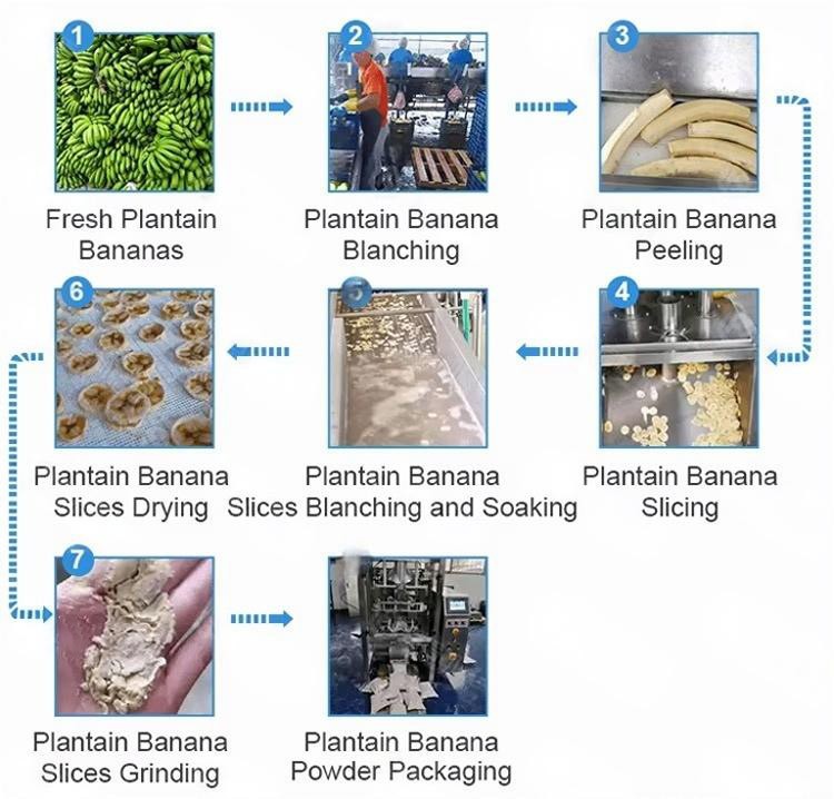 Banana powder production line Banana powder production line