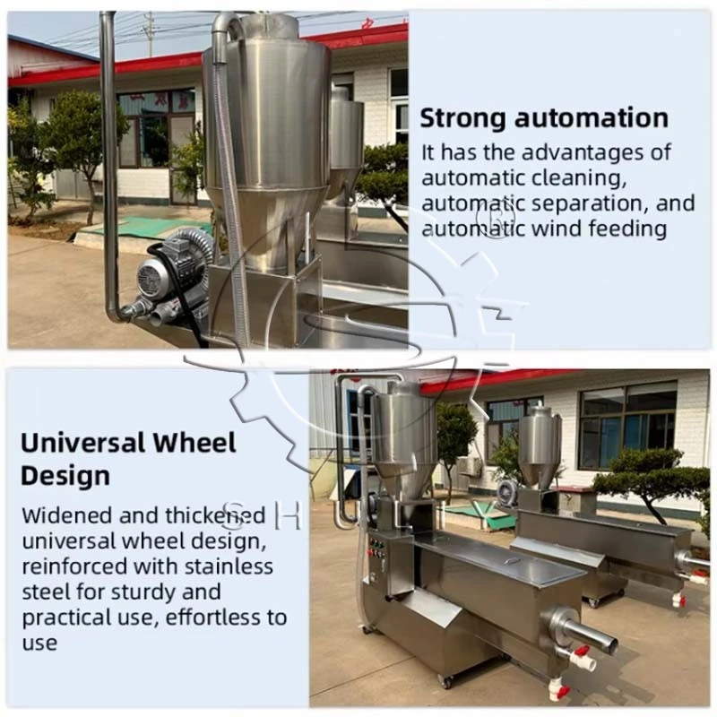 Sesame Washing Dewatering Machine factory