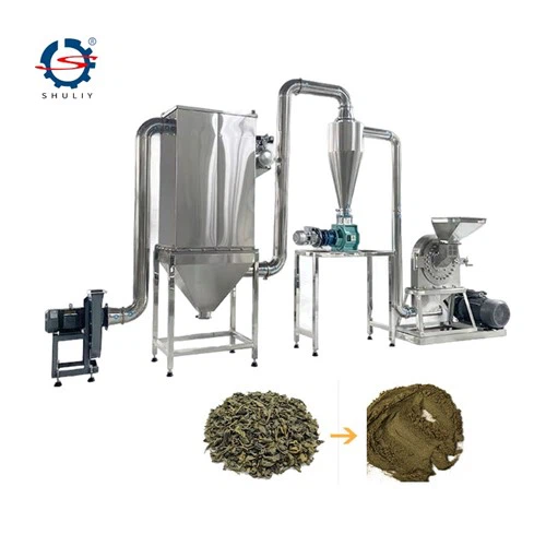 Pulverizer With Pulse Dust Removal